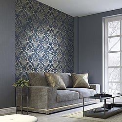 Galerie Wallcoverings Product Code 31570 - Serene Wallpaper Collection -  Ornamental Design