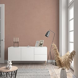 Galerie Wallcoverings Product Code 32432 - Flora Wallpaper Collection - Brown Colours - Plain Texture Design