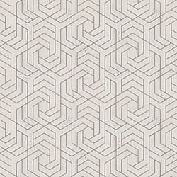 Galerie Wallcoverings Product Code 32608 - City Glam Wallpaper Collection - Beige Gold Colours - Hex Geometric Design