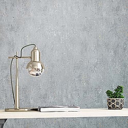 Galerie Wallcoverings Product Code 32615 - City Glam Wallpaper Collection - Grey Gold Colours - Industrial Plain Design