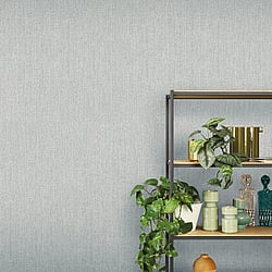 Galerie Wallcoverings Product Code 32707 - City Glam Wallpaper Collection - Silver Grey Colours - Metallic Plain Design