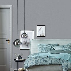 Galerie Wallcoverings Product Code 32730 - City Glam Wallpaper Collection - Grey Colours - Glitter Plain Design