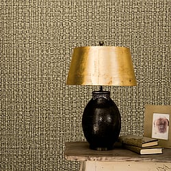Galerie Wallcoverings Product Code 32809 - Perfecto 2 Wallpaper Collection - Brown Gold Colours - Weave Texture Design