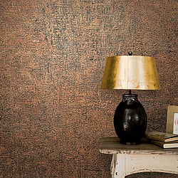 Galerie Wallcoverings Product Code 32829 - The New Textures Wallpaper Collection - Orange Black Colours - Rustic Texture Design