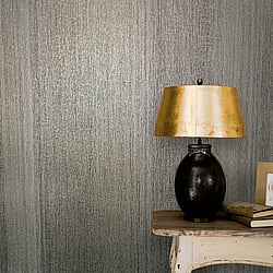 Galerie Wallcoverings Product Code 32837 - Perfecto 2 Wallpaper Collection - Grey Brown Colours - Striped Texture Design