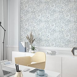 Galerie Wallcoverings Product Code 33953 - Eden Wallpaper Collection -  Floral Texture Design