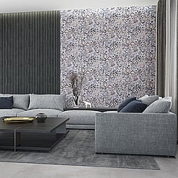 Galerie Wallcoverings Product Code 33955 - Eden Wallpaper Collection -  Floral Texture Design