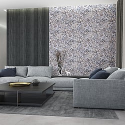 Galerie Wallcoverings Product Code 33955 - Eden Wallpaper Collection -  Floral Texture Design