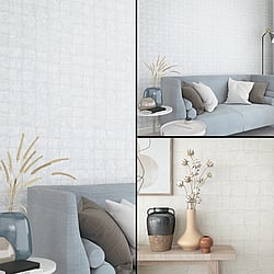 Galerie Wallcoverings Product Code 33969 - Eden Wallpaper Collection -  Tile Design