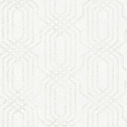 Galerie Wallcoverings Product Code 34041 - Hotel Wallpaper Collection - White Colours - A geometric texture design Design
