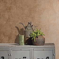 Galerie Wallcoverings Product Code 34268 - Urban Textures Wallpaper Collection - Brown Colours - Plain Design