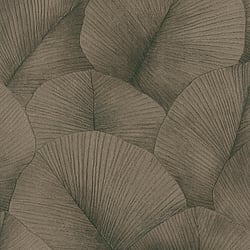 Galerie Wallcoverings Product Code 34513 - Kumano Wallpaper Collection - Gold Colours - Palm Leaf Design