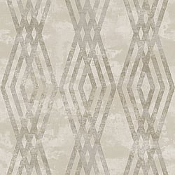 Galerie Wallcoverings Product Code 3761 - Tendenza Wallpaper Collection - Beige Colours - Trellis Stripe Design