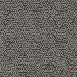 Galerie Wallcoverings Product Code 3771 - Tendenza Wallpaper Collection - Black Silver Colours - Honeycomb Geometric Design