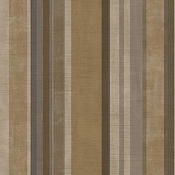 Galerie Wallcoverings Product Code 3788 - Tendenza Wallpaper Collection - Brass Colours - Mixed Stripe Design