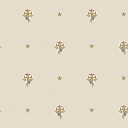 Galerie Wallcoverings Product Code 3922 - Italian Damasks 3 Wallpaper Collection - Gold Colours - Fleur de Lis Design