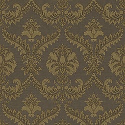 Galerie Wallcoverings Product Code 3949 - Italian Damasks 3 Wallpaper Collection - Gold Brown Colours - Damask Design