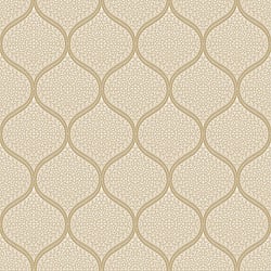 Galerie Wallcoverings Product Code 3951 - Italian Damasks 3 Wallpaper Collection - Cream Beige Gold Colours - Floral Trellis Design