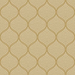 Galerie Wallcoverings Product Code 3952 - Italian Damasks 3 Wallpaper Collection - Gold Colours - Floral Trellis Design