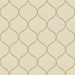 Galerie Wallcoverings Product Code 3953 - Italian Damasks 3 Wallpaper Collection - Cream Beige Gold Colours - Floral Trellis Design