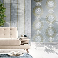 Galerie Wallcoverings Product Code 4046R_4006R - Aria Wallpaper Collection -   