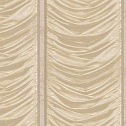 Galerie Wallcoverings Product Code 42543 - Opulence Wallpaper Collection - Yellow Gold Colours - Drape Effect Design