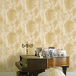 Galerie Wallcoverings Product Code 42573 - Italian Textures 2 Wallpaper Collection - Dark Yellow Colours - Marble Texture Design