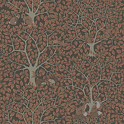 Galerie Wallcoverings Product Code 44114 - Apelviken 2 Wallpaper Collection - Orange Brown Colours - In the Forest Design