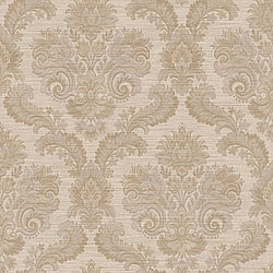 Galerie Wallcoverings Product Code 4612 - Italian Glamour Wallpaper Collection - Yellow Colours - Italian Damask Design