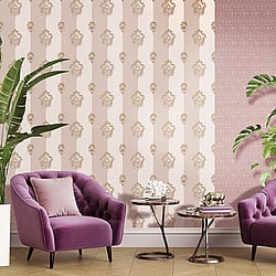 Galerie Wallcoverings Product Code 4624R_4644R - Italian Glamour Wallpaper Collection -   