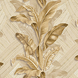 Galerie Wallcoverings Product Code 49302 - Stratum Wallpaper Collection - beige gold Colours - Palma Design