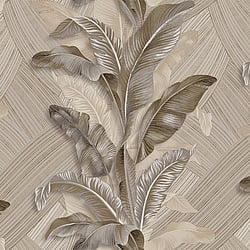 Galerie Wallcoverings Product Code 49304 - Stratum Wallpaper Collection - grey brown gold Colours - Palma Design