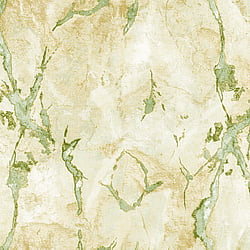 Galerie Wallcoverings Product Code 49355 - Italian Textures 3 Wallpaper Collection - gold green Colours - Marmo Design