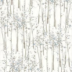 Galerie Wallcoverings Product Code 51142801 - Skandinavia Wallpaper Collection - Grey Blue White Colours - Grey Blue Skandi Trees Design