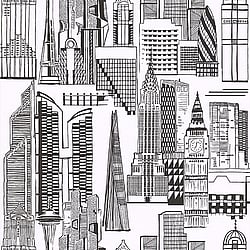 Galerie Wallcoverings Product Code 51164109 - City Life Wallpaper Collection -   