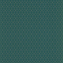 Galerie Wallcoverings Product Code 51192704 - Metropolitan Wallpaper Collection - Teal Colours - Geometric Design