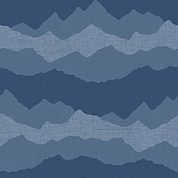 Galerie Wallcoverings Product Code 5419 - Little Explorers Wallpaper Collection - Blue Colours - Blue Mountains Design