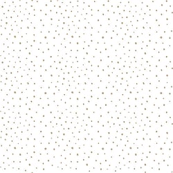 Galerie Wallcoverings Product Code 5451 - Little Explorers Wallpaper Collection - Gold White Colours - Gold Dots Design