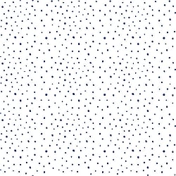 Galerie Wallcoverings Product Code 5453 - Little Explorers Wallpaper Collection - Dark Blue White Colours - Dark Blue Dots Design