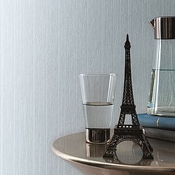 Galerie Wallcoverings Product Code 58257 - Classique Wallpaper Collection - Blue Colours - Textured Stripe Design
