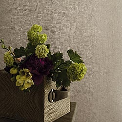 Galerie Wallcoverings Product Code 59107 - Merino Wallpaper Collection - Beige Silver Colours - Horizontal Motif Design