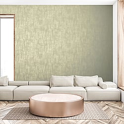 Galerie Wallcoverings Product Code 64623 - Universe Wallpaper Collection - Green Gold Colours - Merkur Sage Green Design