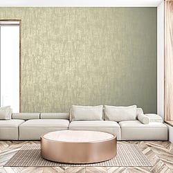 Galerie Wallcoverings Product Code 64623 - Universe Wallpaper Collection - Green Gold Colours - Merkur Sage Green Design