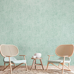 Galerie Wallcoverings Product Code 64990 - Crafted Wallpaper Collection - Green Silver Cream Colours - Base Design