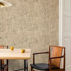 Galerie Wallcoverings Product Code 64992 - Crafted Wallpaper Collection - Brown Taupe Silver Colours - Base Design