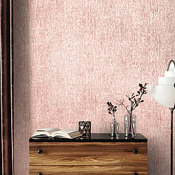 Galerie Wallcoverings Product Code 65000 - Crafted Wallpaper Collection - Pink Silver White Colours - Base Design