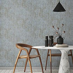 Galerie Wallcoverings Product Code 65011 - Feel Wallpaper Collection - Blue Beige  Colours - Bark Design