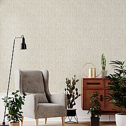 Galerie Wallcoverings Product Code 65023 - Feel Wallpaper Collection - Beige Brown Silver Colours - Bamboo Design