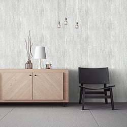 Galerie Wallcoverings Product Code 65036 - Feel Wallpaper Collection - Light Grey Off White  Colours - Wooden Design