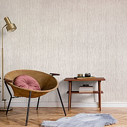 Galerie Wallcoverings Product Code 65052 - Feel Wallpaper Collection - Pink Silver Cream Grey Colours - Curtain Design